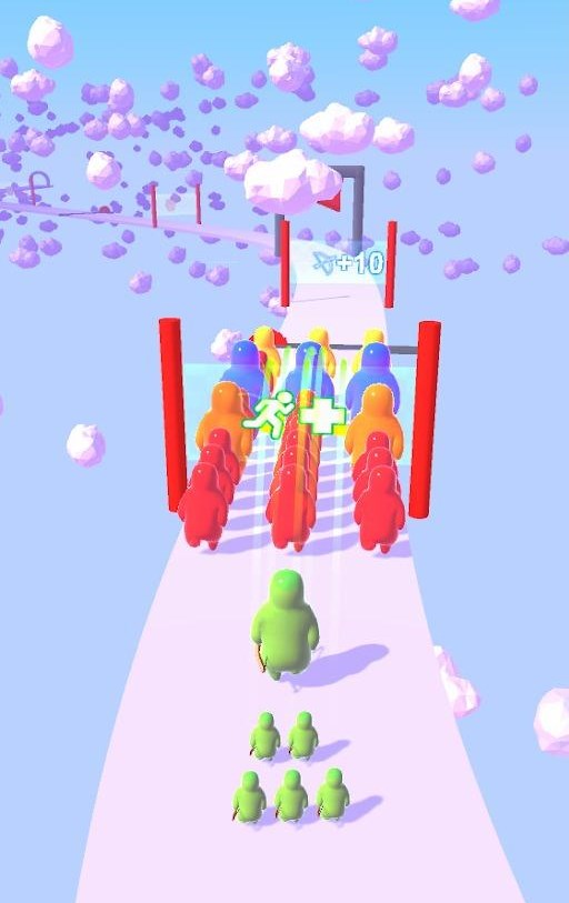 箭射小红人游戏官方版（Crowd Shoot 3D: Archer Chase）图片1