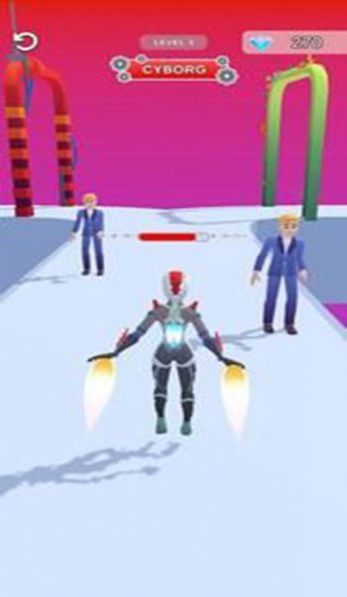 电子人奔跑游戏官方版(cyborg run)图片1