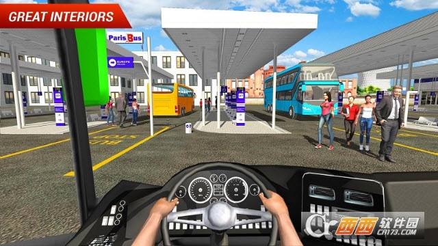Coach Bus Driving Simulator(2018公交车驾驶模拟器无限金币版)