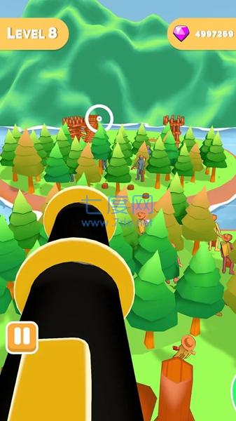 伐木工人城堡游戏