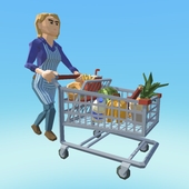 购物奔跑游戏