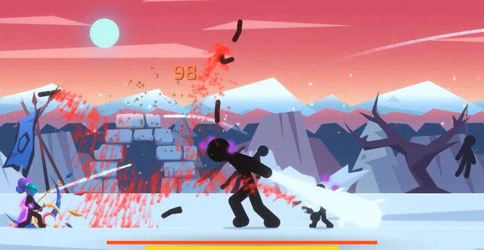 火柴人大战暗影弓手战场游戏安卓最新版图片1