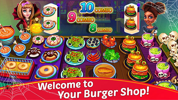 万圣节烹饪最新版本2023(Halloween Cooking) v1.9.4