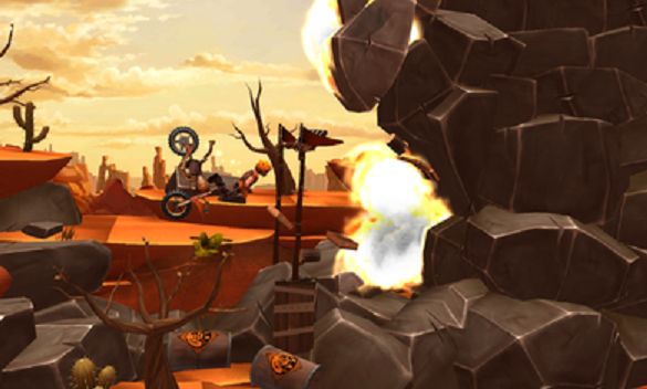 特技摩托前线游戏免费金币钻石下载  v3.4.4