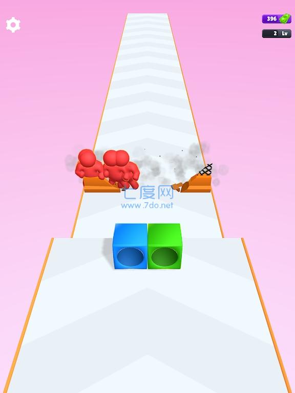 子弹槽跑酷游戏