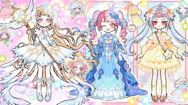 卡哇装扮女孩游戏