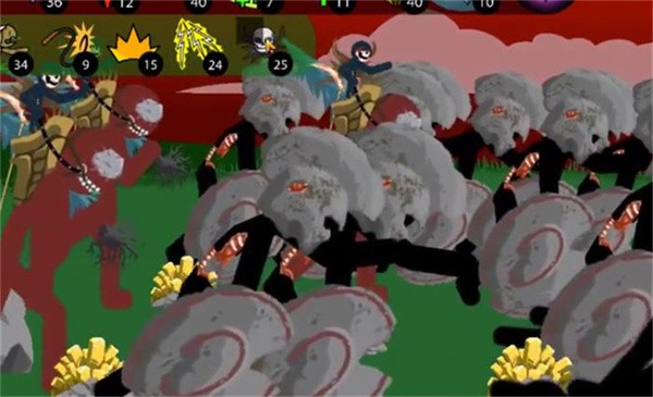 火柴人战争遗产石甲巨人截图0