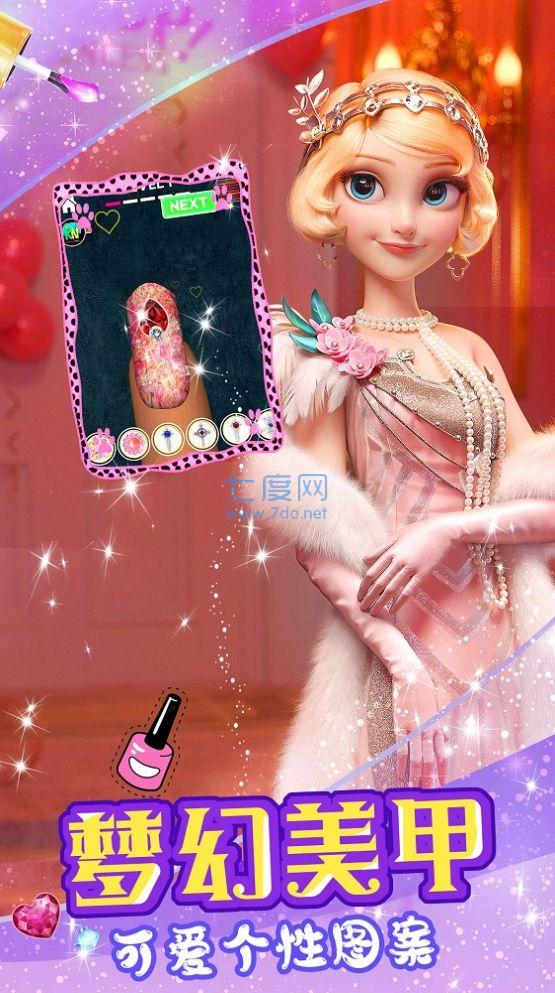 天使芭比美甲梦游戏