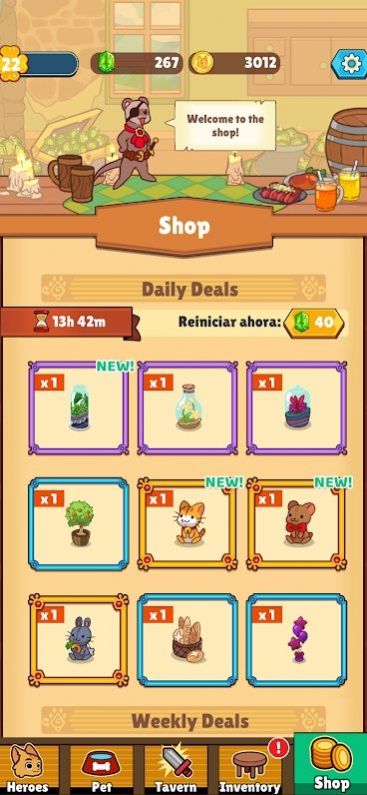 点击猫空闲英雄游戏中文版（Clicker Cats）  v4.4.3