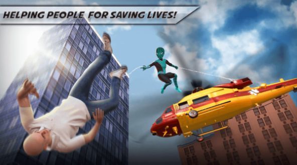 未来钢铁侠绳索英雄游戏免费金币中文版图片1