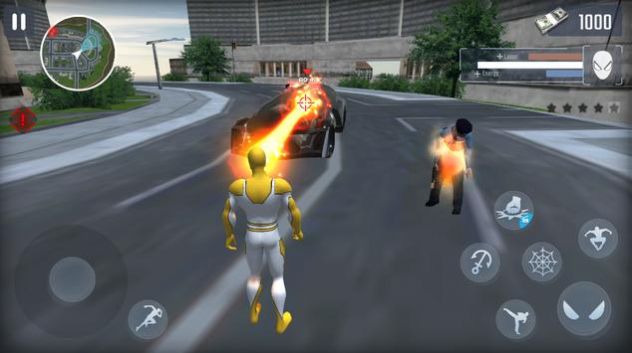 蜘蛛绳索英雄城市之战游戏最新手机版图片1