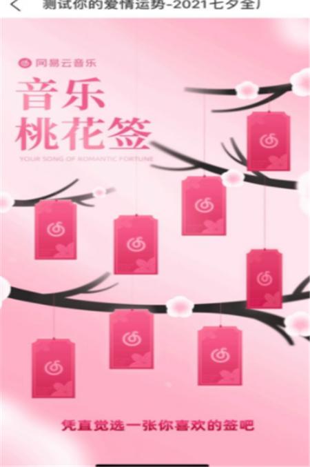 网易云音乐桃花签测试App软件官方版  v3.3.4