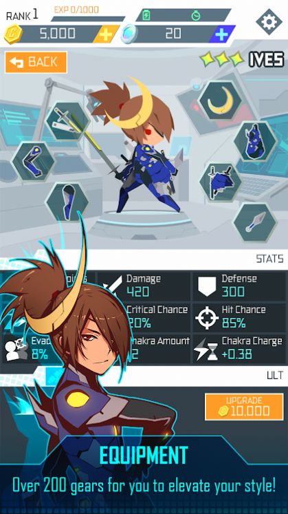 赛博未来忍者免费金币免费钻石中文最新版  v5.5.3