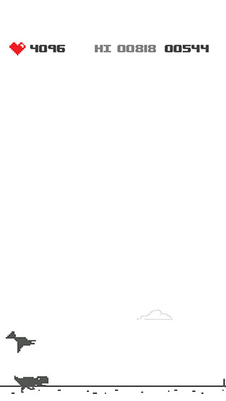 谷歌小恐龙手机版(Dino T-Rex)