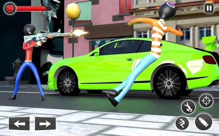 蜘蛛火柴人城市战斗  v1.0