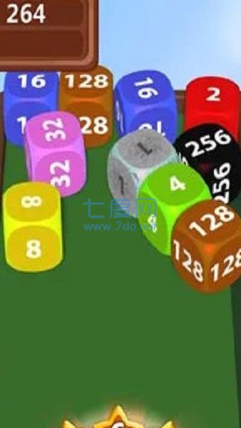 骰子2048大合成Dice2048 3D
