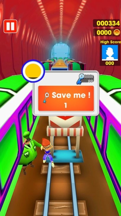 英雄异形地铁力冲刺跑 v1.0