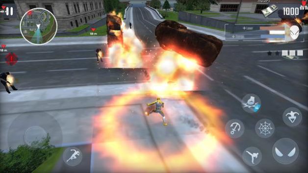 蜘蛛绳索英雄城市之战游戏最新手机版 