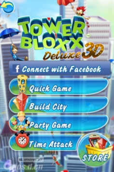 都市摩天楼 内购解锁版 Tower Bloxx Deluxe 3D FREE v4.0.5