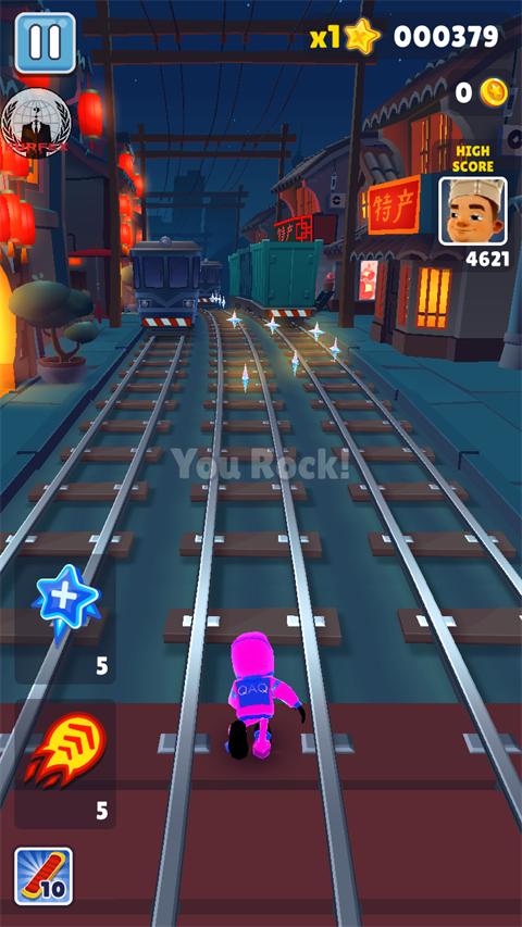 地铁跑酷外网洛阳QAQ版本 148.73M