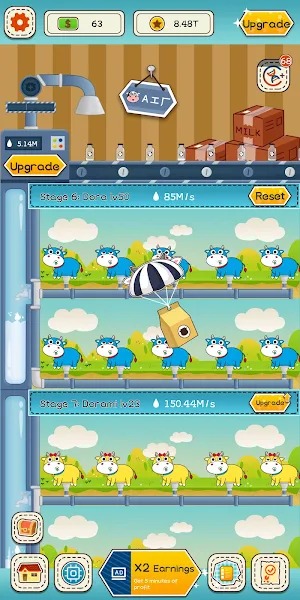 闲置奶牛大亨游戏中文版安卓版  v5.1.1