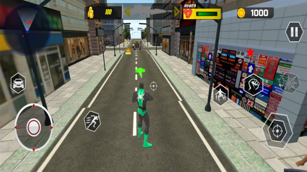 蜘蛛绳超级英雄游戏安卓版手机版  v5.4.3