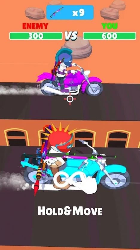 狂怒突袭者游戏安卓版（Shooting Bikes Fury Raider）  v3.2.2