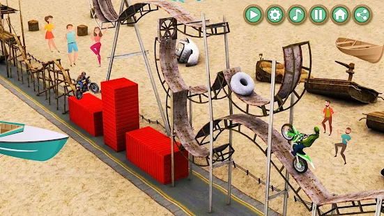 摩托特技演员3d v1.0