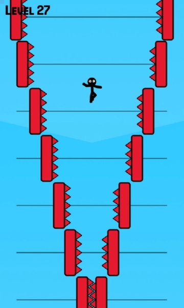 火柴人跳伞救援