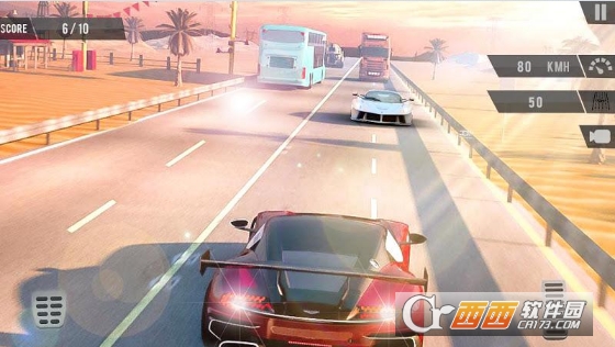 交通赛车手高速公路赛车