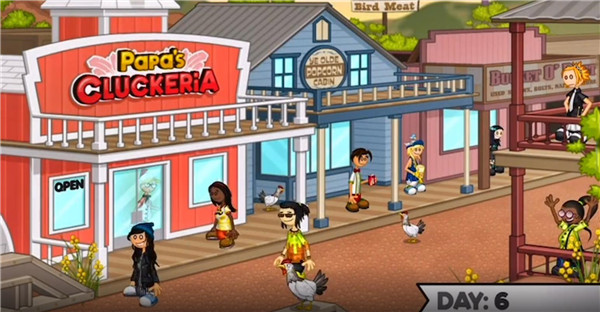 老爹的炸鸡堡店