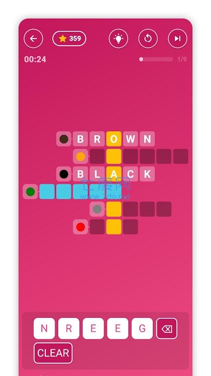 单词矩阵宇宙游戏