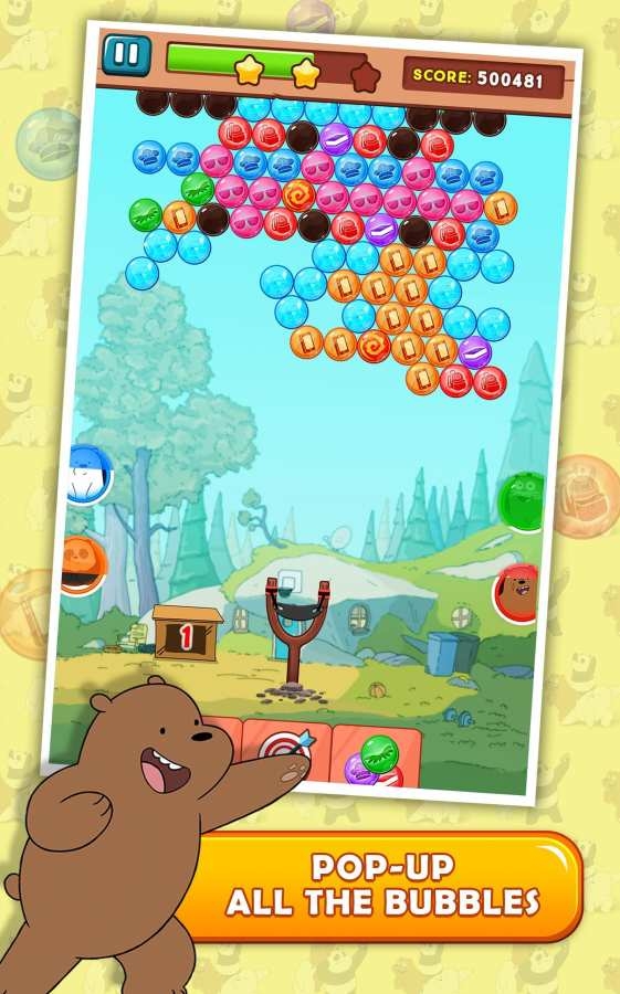 We Bare Bears Bubble Pop(咱们裸熊We Bare Bears游戏) v1.1.111安卓版