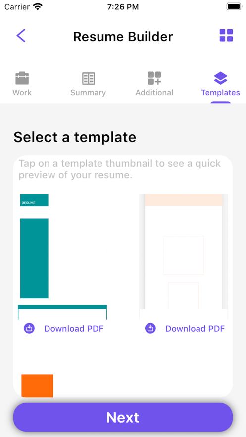 简历生成器  V 1.0