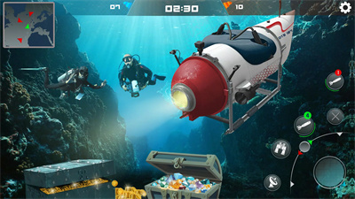 潜艇泰坦救援船SubmarineTitansRescue Shi