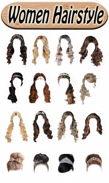 Women Hairstyles Camera女性发型照相机app手机版 截图0