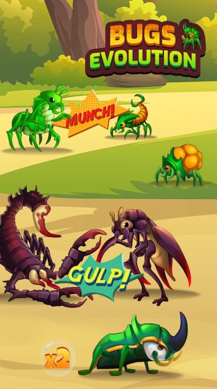 雨林甲虫进化游戏中文版(Bugs E v5.0.1