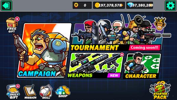 金属射手阿尔法士兵游戏 v1.1