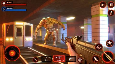 僵尸游戏城市生存3d