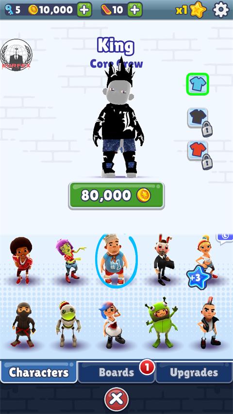 地铁跑酷郭继凯之城 168M