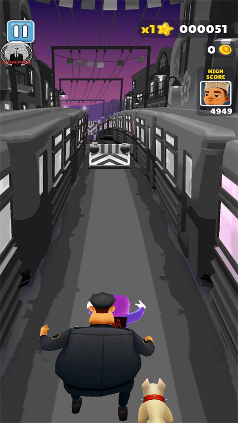 地铁跑酷小雾神定制版本 v3.2.1