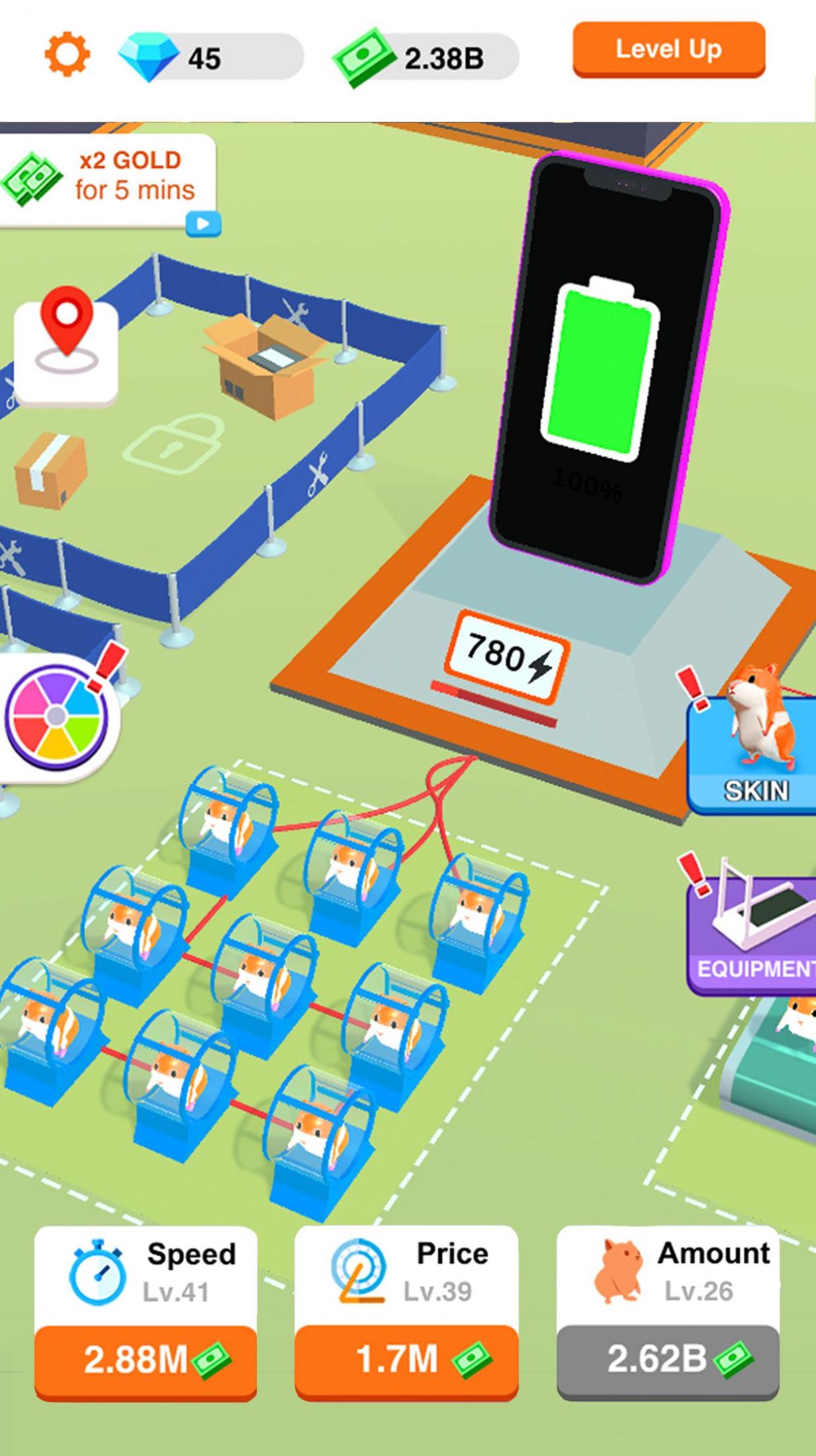 闲置仓鼠养成游戏官方版(Idle Hamster Energy)  v3.5.2