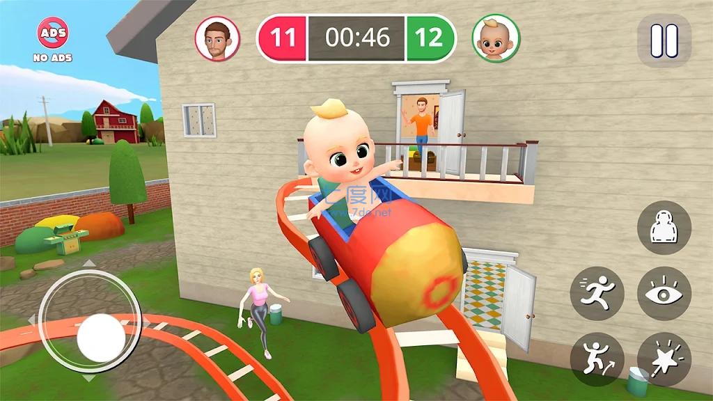 激怒你的邻居Hide NSeek3D