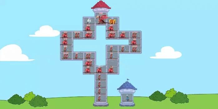 英雄奇袭塔楼战争游戏官方版图片1