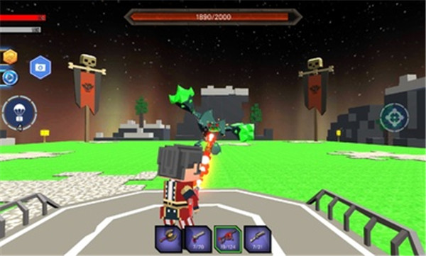 方块射击3D像素世界