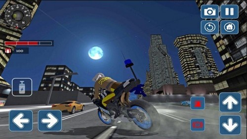 3D警备摩托车 2020-07-23 10:13