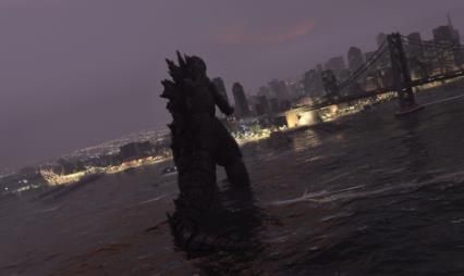 微软飞行模拟怪兽哥斯拉mod手机版图片1