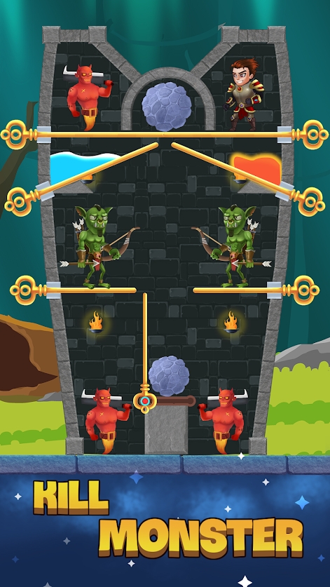 英雄别针拯救公主安卓最新版免费金币  v5.2.4