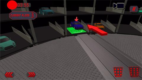 地下多车位停车场