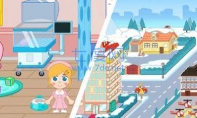 小兔的冰雪世界游戏